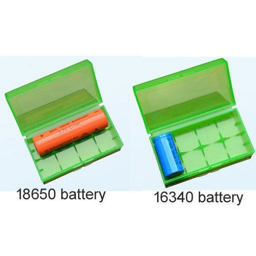 Battery Storage Case for 18650, 18350, 16340, and CR123A Batteries - Vape Pen Sales - 2