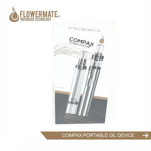 Flowermate Compax Vape Pen with Bubbler Wax