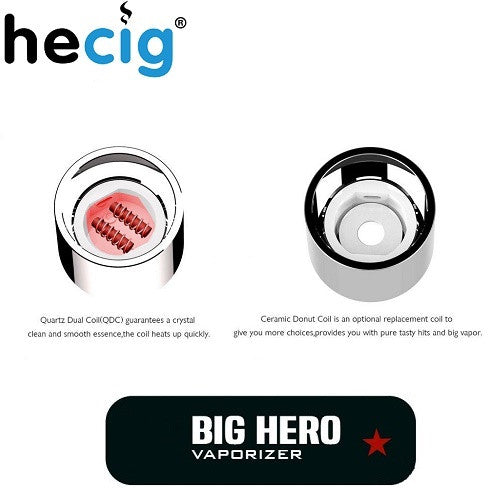HeCig Big Hero Replacement Coils