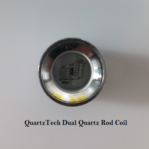 Quartz Tech QDC Wax Pen Kit - Quartz Dual Coil Metal Sleeve Wax Vape Pen Kit - Vape Pen Sales - 5