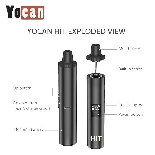 Vape Pen Sales Yocan Hit Dry Herb Vaporizer
