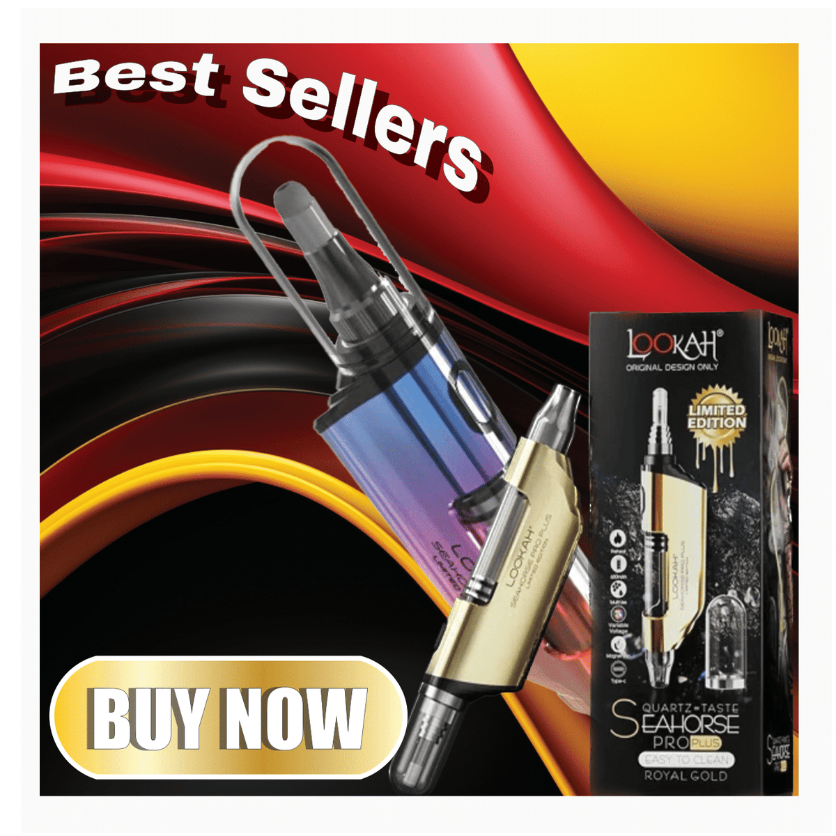 Lookah Seahorse Max Starter Kit - Lighter USA