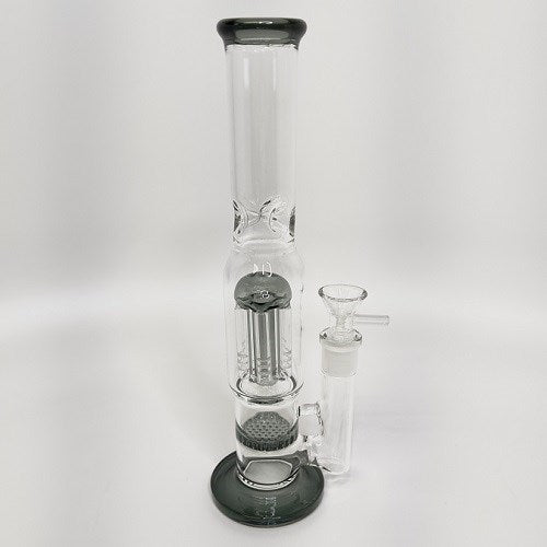 10 Inch Tree Arm and Honeycomb Percolator Straight Water Pipe