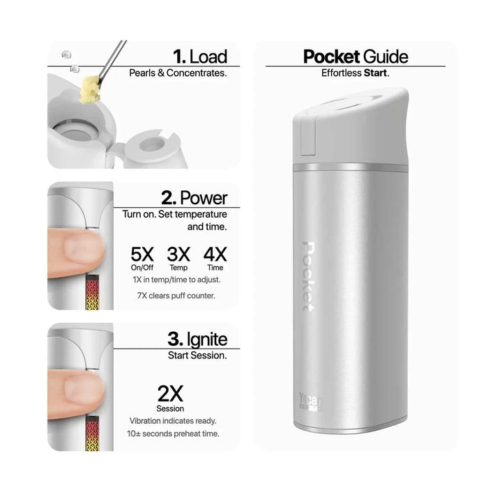 Yocan Black Pocket Smart Concentrate Vaporizer