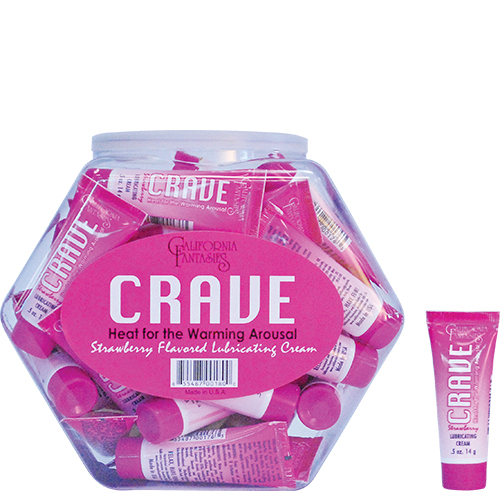 Crave Heat Warming Arousal Gel - Strawberry Flavor