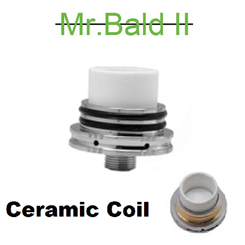Mr Bald II Ceramic Replacement Coil