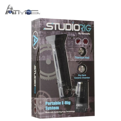 AtmosRx Studio Rig Portable Wax and Dry Herb E-Rig Atomizer Vape Pen Sales