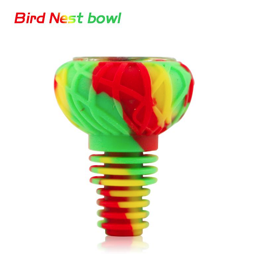 Waxmaid Bird Nest Silicone and Glass Bowl