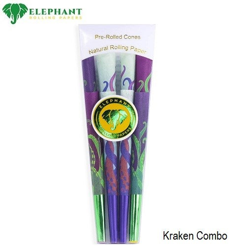 Elephant Beautiful Burns Cones 8-Pack