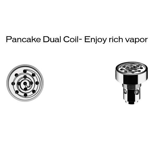 Kind Pen: Bullet Pancake Coil Ceramic Heating Chamber