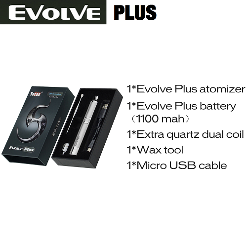 Yocan Evolve PLUS Quartz Dual Coil Wax Vape Pen KIt - Vape Pen Sales - 3