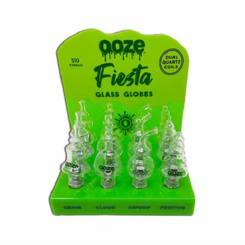 Ooze Fiesta Glass Globe Wax Atomizer