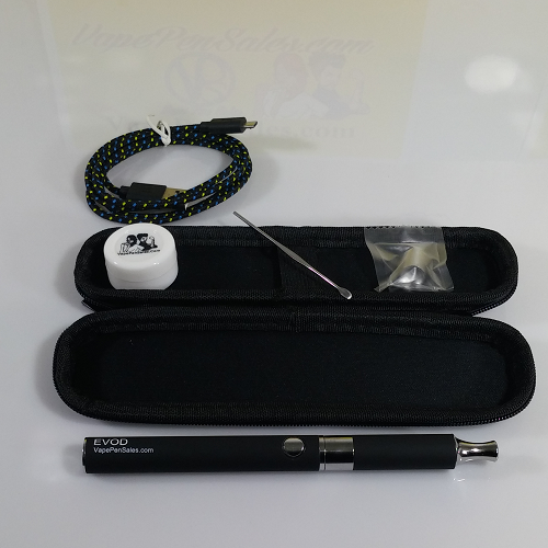 Quartz Tech QDC Wax Pen Kit - Quartz Dual Coil Metal Sleeve Wax Vape Pen Kit - Vape Pen Sales - 3
