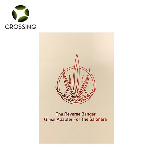 Glass Reverse Banger for the Saionara