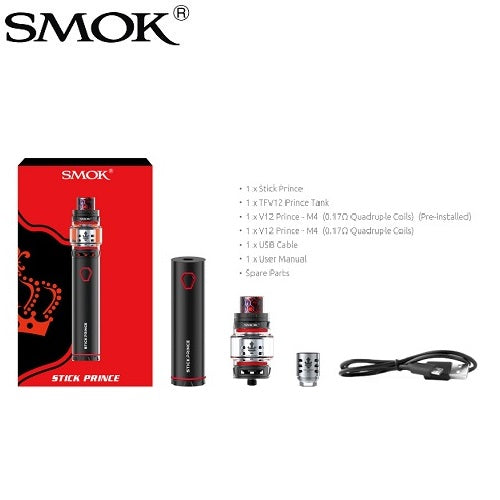 Smok Stick Prince eLiquid Kit with TFV12 Atomizer and 3000mAh Battery