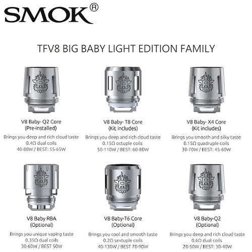 Smok TFV8 Big Baby Light Edition eLiquid Tank