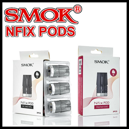 Smok NFix Replacement Pods (3-pack)