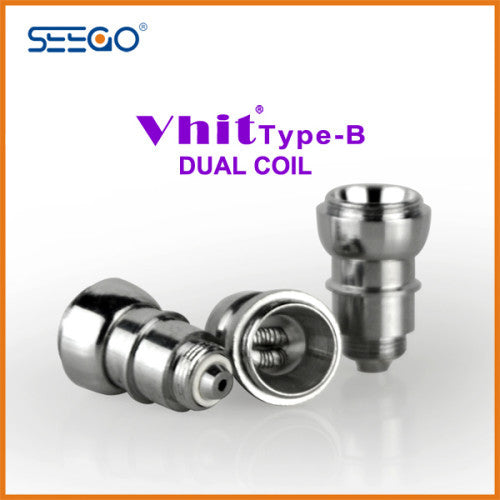 Seego Vhit Type B Single or Dual Nickel Replacement Coil (wax, thick oil) - Vape Pen Sales - 2