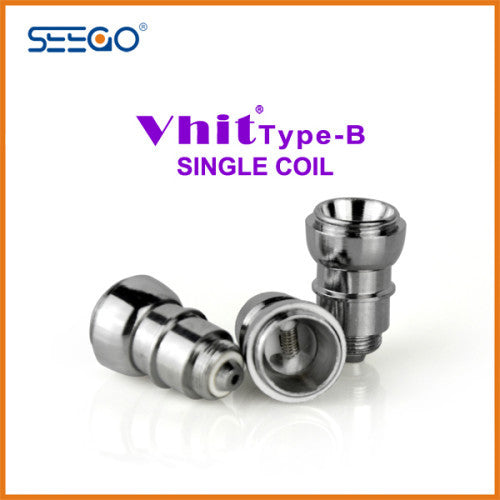 Seego Vhit Type B Single or Dual Nickel Replacement Coil (wax, thick oil) - Vape Pen Sales - 1
