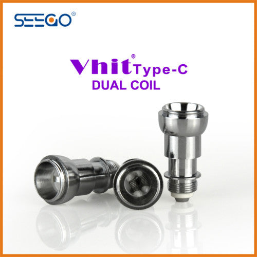 Seego Vhit Type C Single or Dual Replacement Coil (wax, thick oil) - Vape Pen Sales - 2