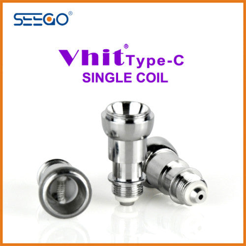 Seego Vhit Type C Single or Dual Replacement Coil (wax, thick oil) - Vape Pen Sales - 1