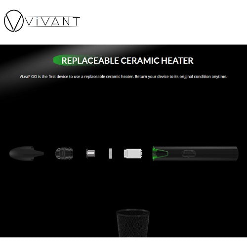 Vivant VLeaF GO Dry Herb Convection Vaporizer Kit