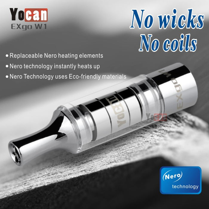 Yocan EXgo W1 Atomizer (Wax) with Nero Coil - Vape Pen Sales - 1