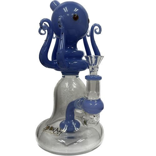 8.6" LOOKAH Glass Octopus Water Pipe