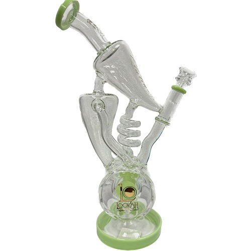 Lookah Original Design Platinum Thick Base With 2 Pepper Style Perc