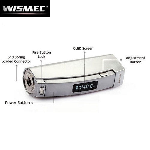 Wismec Presa 40W OLED Battery Mod