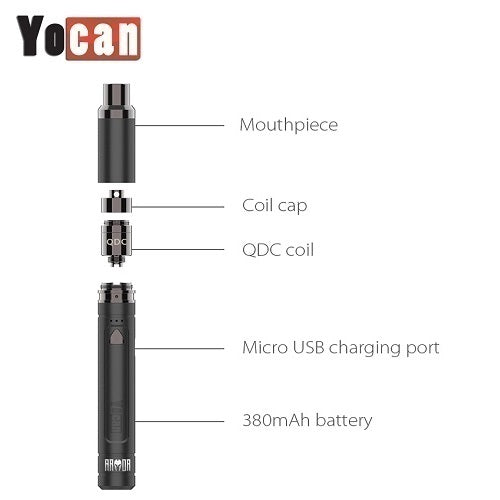Yocan Armor Variable Voltage Wax Pen Kit