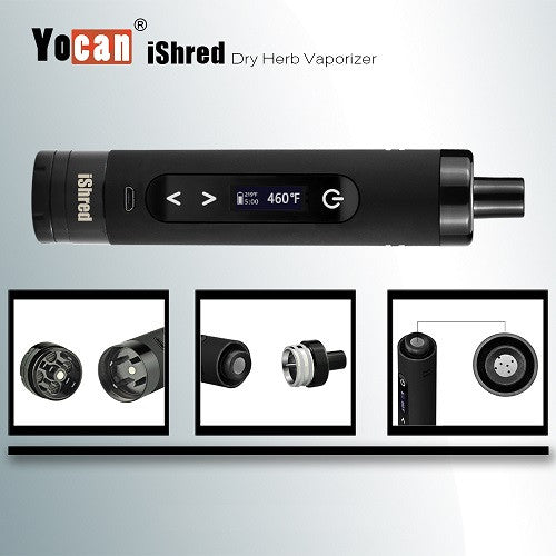 Yocan iShred Dry Herb Vaporizer Kit - Vape Pen Sales - 1