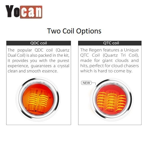 Vape Pen Sales Yocan Regen Variable Voltage Wax Pen Kit Replacement Coils