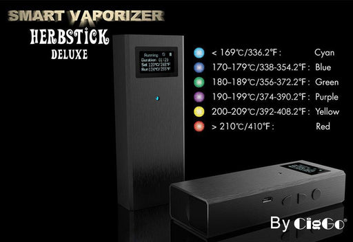 Herbstick Deluxe Smart Temperature Control Vaporizer (Dry Herb) - Vape Pen Sales - 1